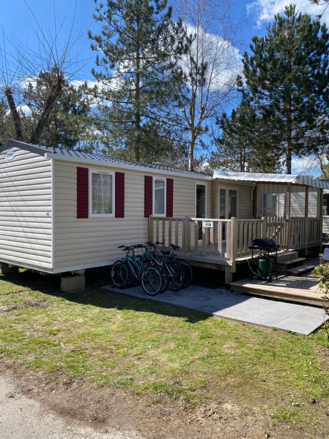 Mobil-Home 4 6 Personnes 2 Chambres Camping Le Bois Dormant Сен-Жан-де-Мон Екстериор снимка